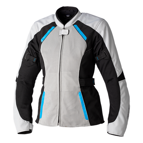 RST AVA LADIES CE VENTED JACKET BLUE SILVER 8