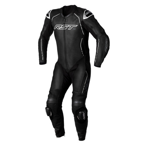RST S-1 1 PIECE SUIT BLACK WHITE 60