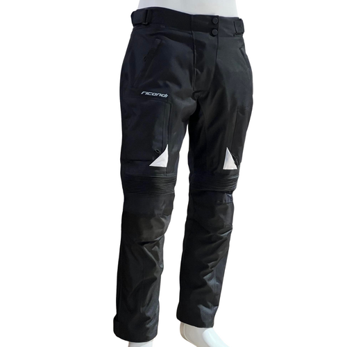 RICONDI LADIES ADVENTURE LITE PANTS BLACK WHITE 8