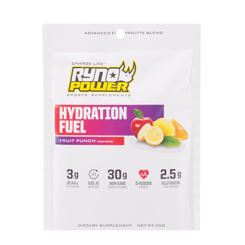 RYNO POWER HYDRATION FUEL POWDER FRUIT PUNCH 45g