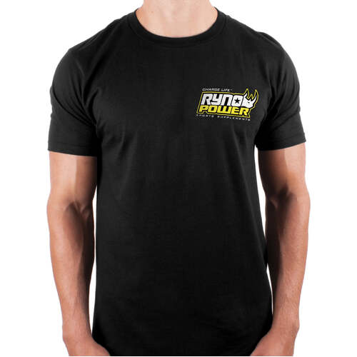 RYNO POWER MENS T-SHIRT BLACK S