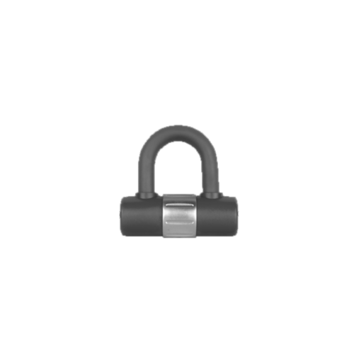 LOK-UP 'U' LOCK PADLOCK / DISC LOCK - BLACK SILVER 