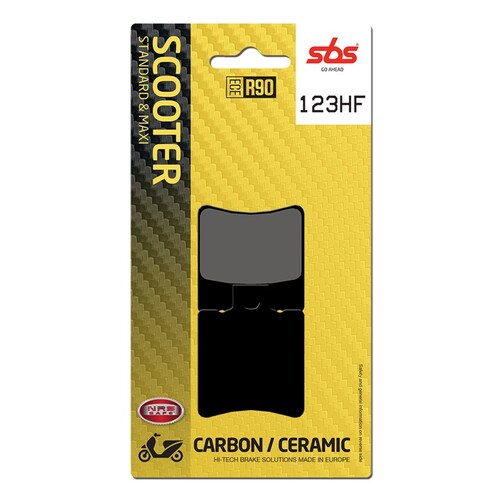 SBS 123HF FRONT PADS - CERAMIC SCOOTER