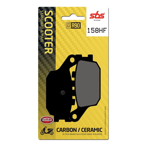 SBS 158HF Front Pads - Ceramic Scooter
