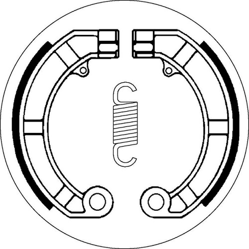 SBS 2146 BRAKE SHOES - WITH SPRINGS