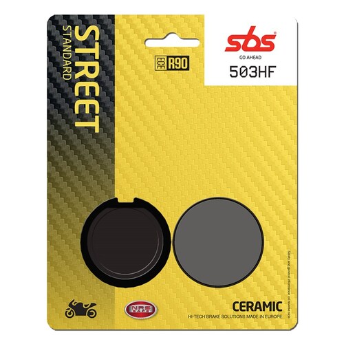 SBS 503HF FRONT/REAR PADS - CERAMIC STREET