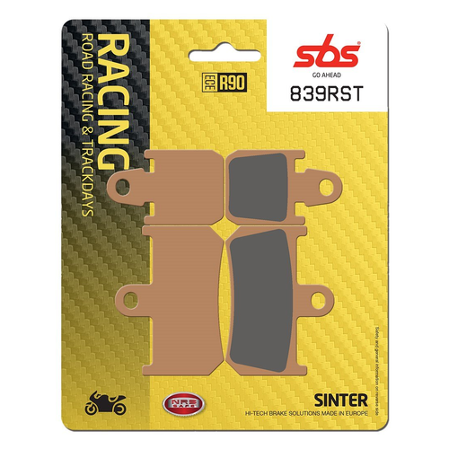 SBS 839RST FRONT PADS - ROAD SPORT / TRACK SINTER