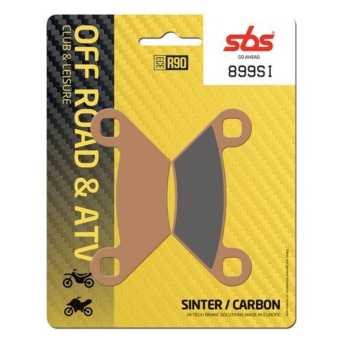 SBS 899SI FRONT/REAR PADS - SINTER OFF ROAD POLARIS