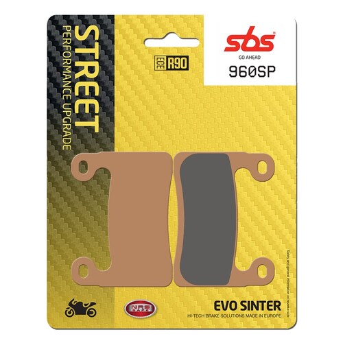 SBS 960SP FRONT/REAR PADS - EVO SINTER STREET BMW