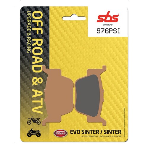 SBS 976PSI FRONT/REAR PADS - EVO SINTER ATV