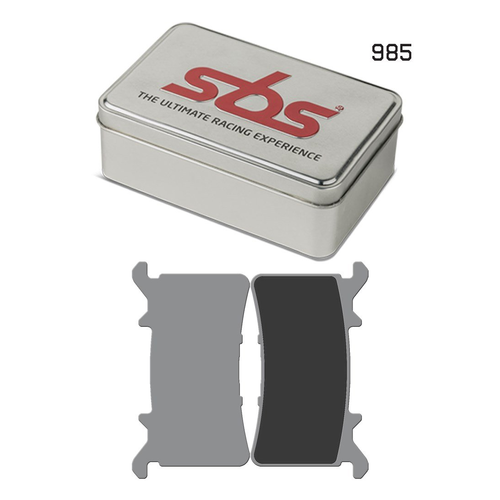 SBS 985DS-1 FRONT PADS - DUAL SINTER RACE