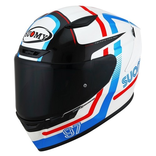 SUOMY TRACK-1 E06 NINETY SEVEN WHITE RED XS