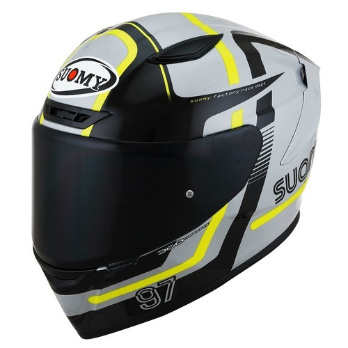 SUOMY TRACK-1 E06 NINETY SEVEN GREY YELLOW XXL