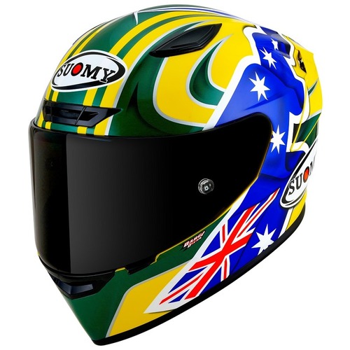 SUOMY TRACK-1 E06 2005 TROY BAYLISS REPLICA YELLOW XXL