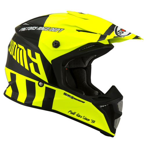 SUOMY MX SPEED FULL GAS HELMET FLURO YELLOW XXL