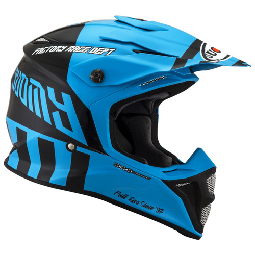 SUOMY MX SPEED FULL GAS HELMET CYAN BLUE S