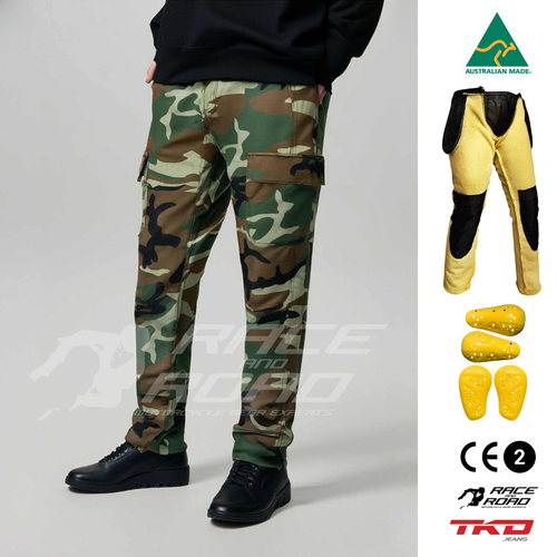 TKD JEANS SAMMY CARGO TOURING KHAKI COMBO 30
