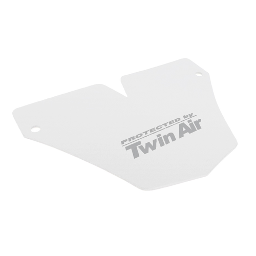 Twin Air Helmet Mud Deflector 2mm PE Foam - White
