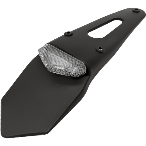 MOTORCYCLE SPECIALTIES MINI ENDURO LED TAIL LIGHT CLEAR LENS - TL109A