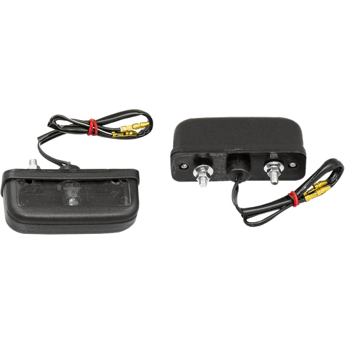 MOTORCYCLE SPECIALTIES NUMBER PLATE LIGHT BLACK - TL98