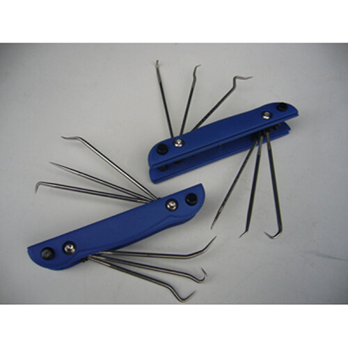 WHITES FOLDING PICK SET - 12pc