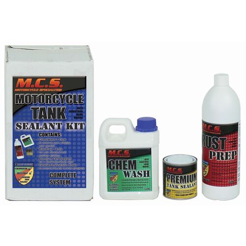MOTORCYCLE SPECIALTIES PREMIUM MOTORCYCLE TANK SEALER KIT - TS5