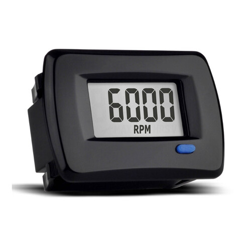 TRAIL TECH TTO PANEL - TACH / HOUR METER - BLACK