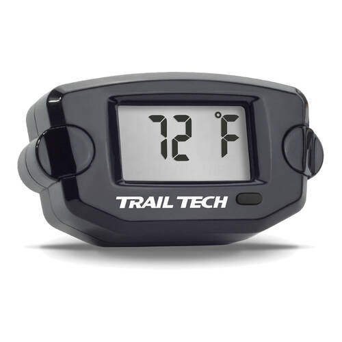 TRAIL TECH TTO - TEMP METER 19MM HOSE - BLACK