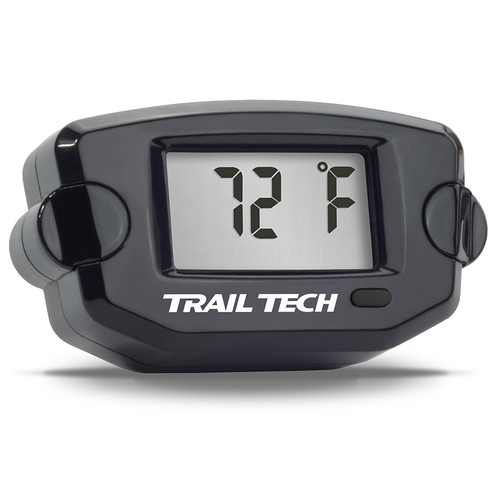 TRAIL TECH TTO - TEMP METER 22MM HOSE - BLACK