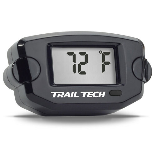 TRAIL TECH TTO - TEMP METER 16MM HOSE - BLACK