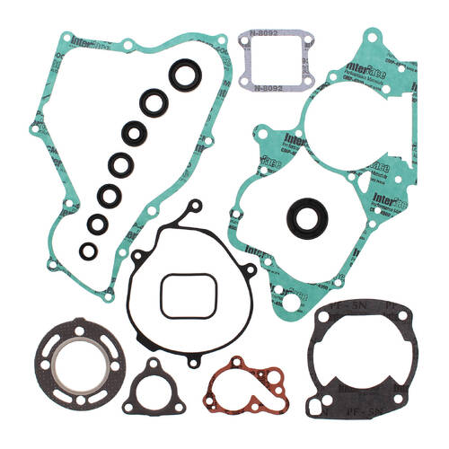 VERTEX COMPLETE GASKET SET W/ OIL SEALS HONDA - 811205