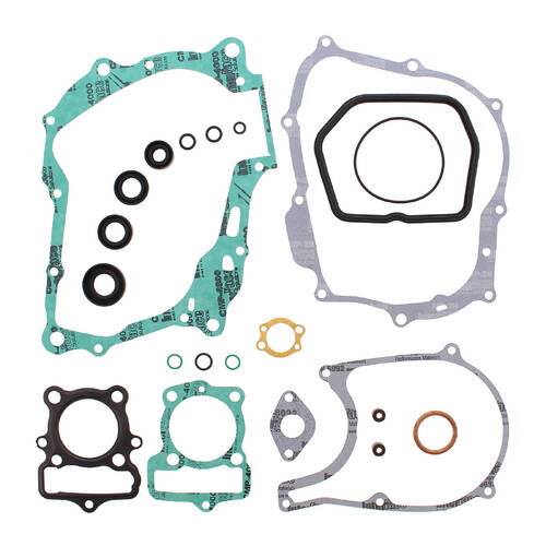 VERTEX COMPLETE GASKET SET W/ OIL SEALS HONDA - 811208