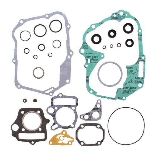 VERTEX COMPLETE GASKET SET W/ OIL SEALS HONDA - 811210
