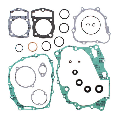 VERTEX COMPLETE GASKET SET W/ OIL SEALS HONDA - 811228