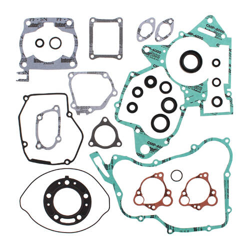 VERTEX COMPLETE GASKET SET W/ OIL SEALS HONDA - 811235