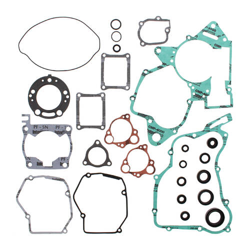 VERTEX COMPLETE GASKET SET W/ OIL SEALS HONDA - 811237