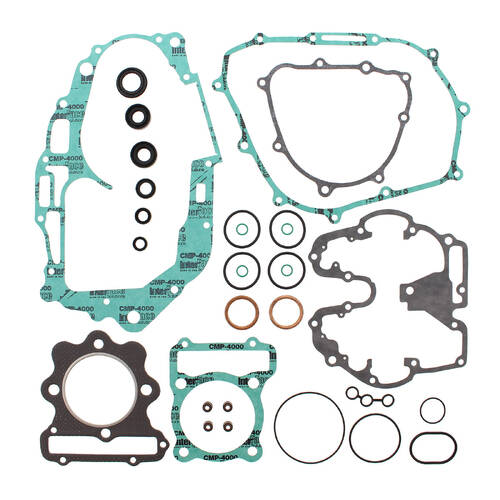 VERTEX COMPLETE GASKET SET W/ OIL SEALS HONDA - 811263