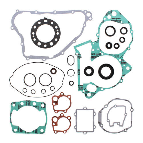 VERTEX COMPLETE GASKET SET W/ OIL SEALS HONDA - 811264