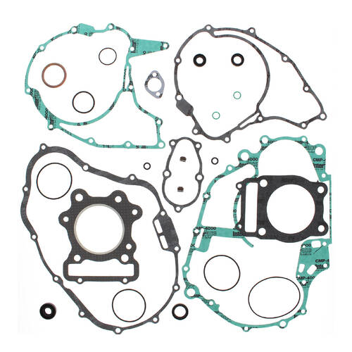 VERTEX COMPLETE GASKET SET W/ OIL SEALS HONDA - 811915