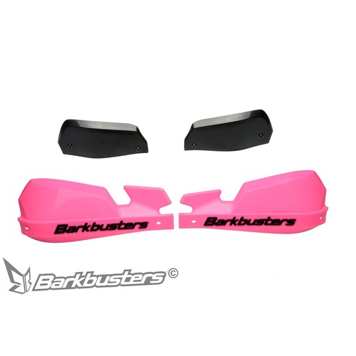 BARKBUSTERS VPS PLASTIC GUARDS ONLY - PINK (WITH WIND DEFLECTORS)