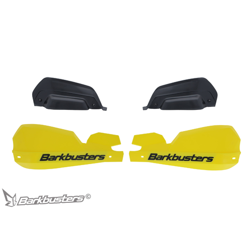 BARKBUSTERS VPS PLASTIC GUARDS ONLY (WITH WIND DEFLECTORS)- HIVIZ