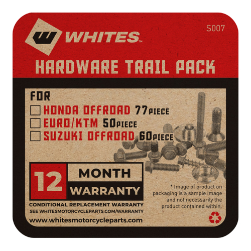WHITES HARDWARE TRAIL PACK - EURO/KTM OFFROAD 50PCS