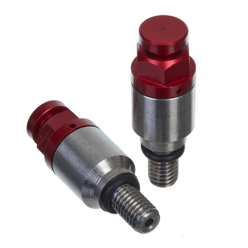 WHITES FORK BLEEDER VALVE RED - M5 x 0.8mm