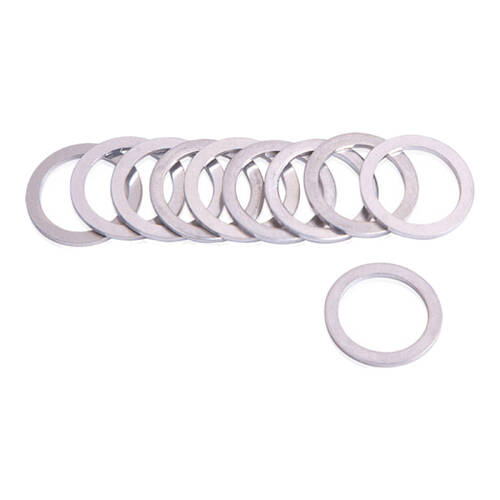 WHITES ALUMINIUM CRUSH WASHER - 14 x 18 x 1.5 (100 PACK)