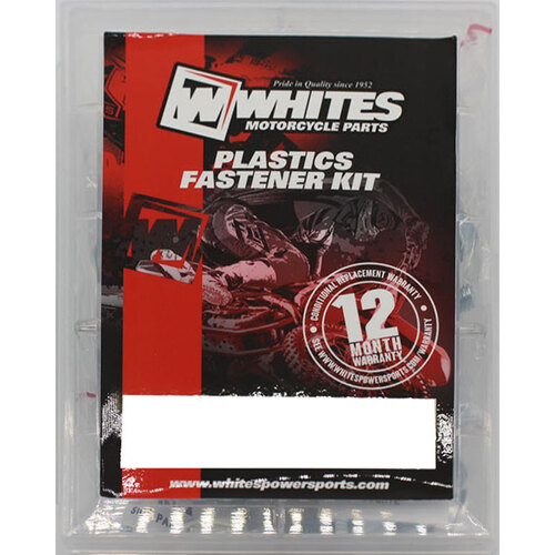 WHITES PLASTICS FASTENER KIT - KTM 03-06 SX 05-07 XC