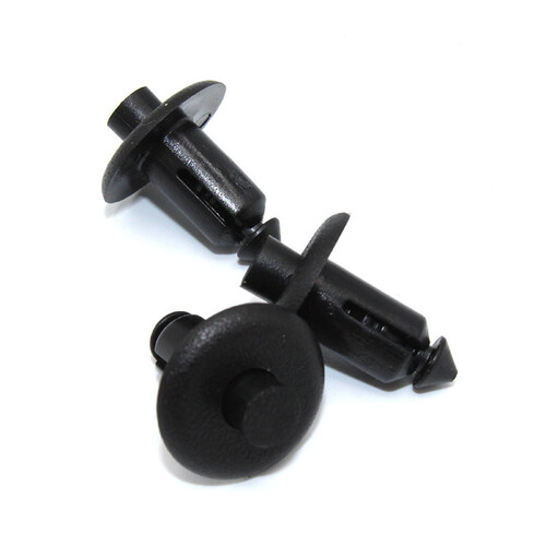 WHITES NYLON PRY RIVETS - 7mm (100 PACK)