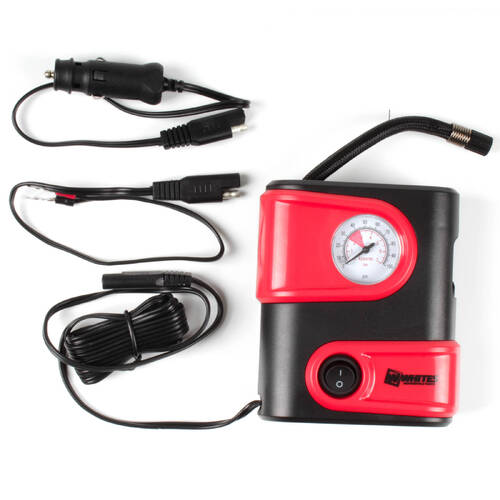 WHITES 12V PORTABLE MINI TYRE PUMP (0-100PSI)