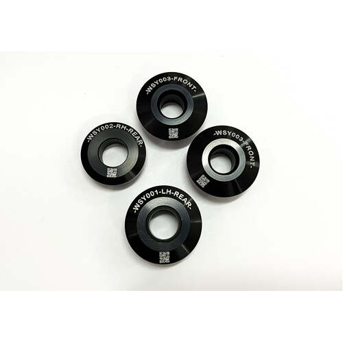 ALY-TEK ATRC CAPTIVE WHEELS SPACERS - YAMAHA R3 '15-23