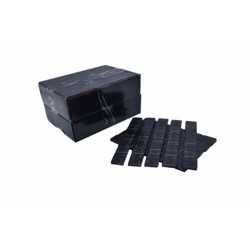 MOTORCYCLE SPECIALTIES - WHEEL WEIGHT STEEL 5/10 GRAM BLACK (100/BAG)