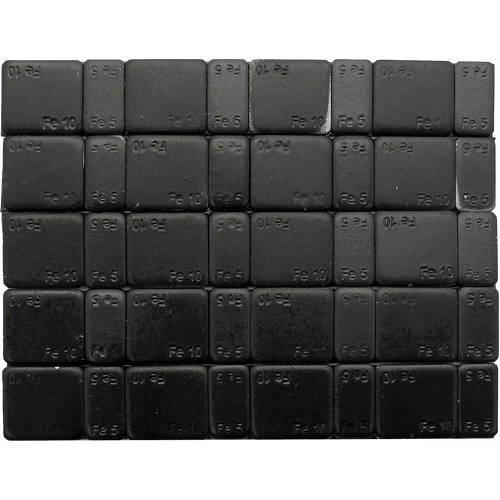 MOTORCYCLE SPECIALTIES - WHEEL WEIGHT STEEL 5/10 GRAM BLACK (5/BAG)